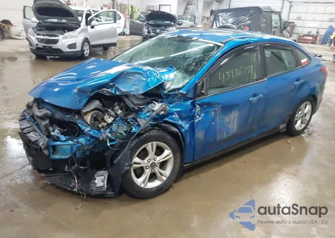 2014 Ford Focus Se из США, поврежденный, VIN 1FADP3F20EL155053